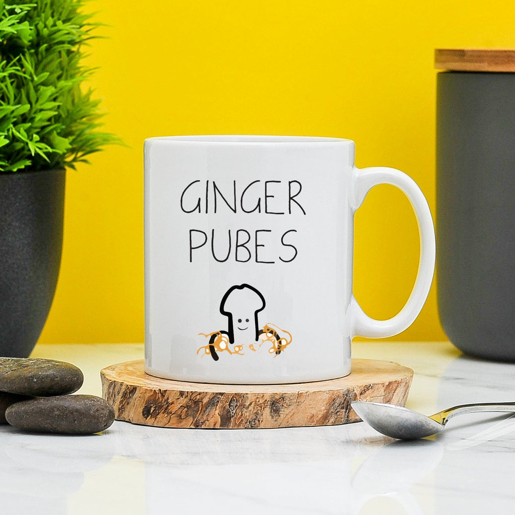 Ginger Pubes Mug | Gift For Him | Ginger Funny | Gifts For Him | Ginger Pubes | Gift For Besty | Gift For Friend | Pube Funny | Rude Mug TeHe Gifts UK