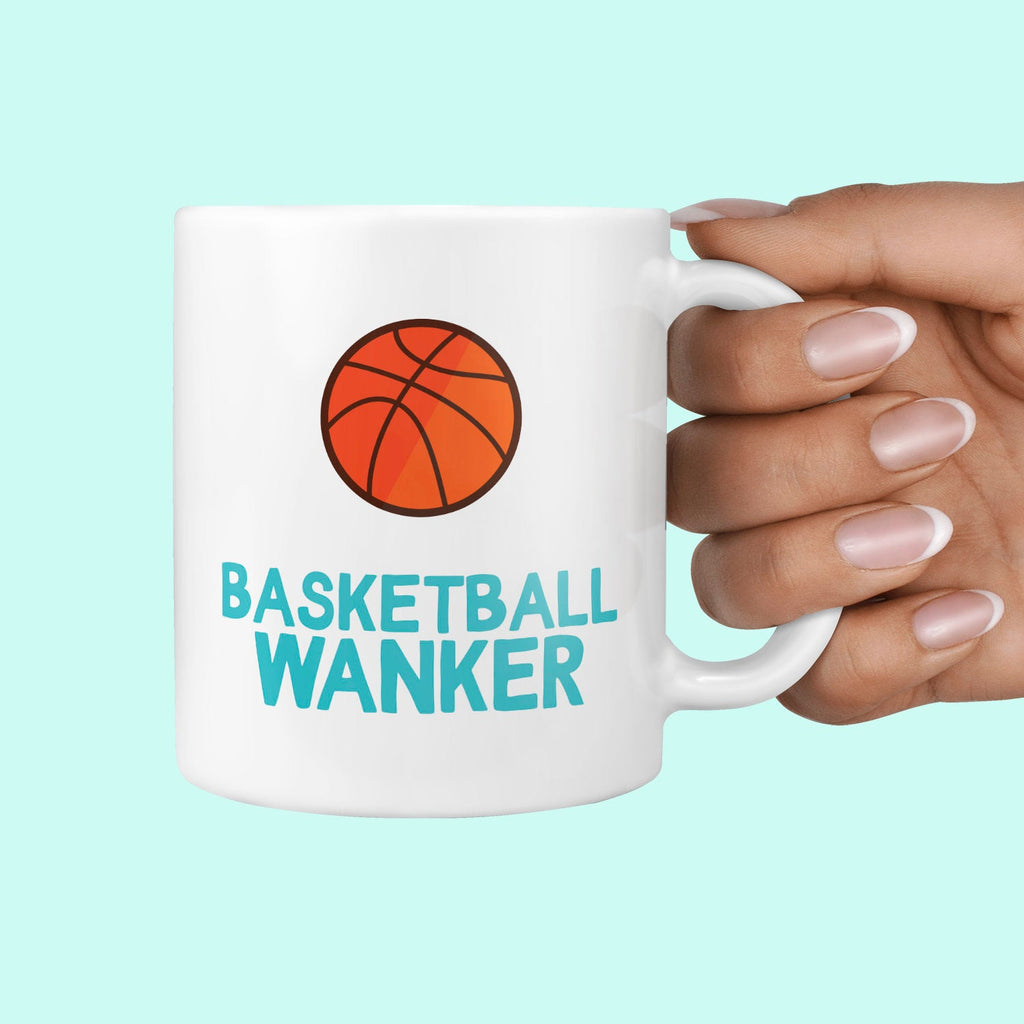 Basketball Wanker Gift Mug - Basketball Gifts For Birthday TeHe Gifts UK