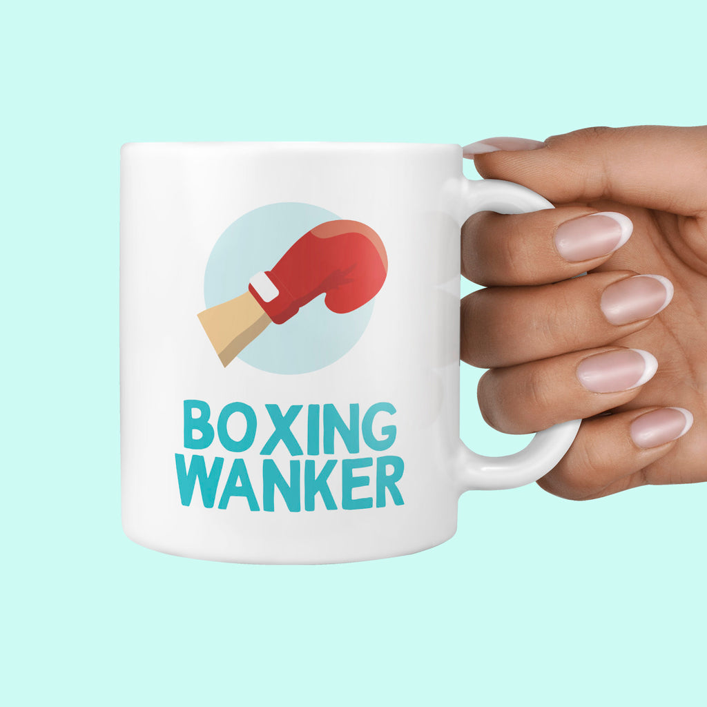 Boxing Wanker Gift Mug - Funny Boxing Gift Birthday For Him TeHe Gifts UK
