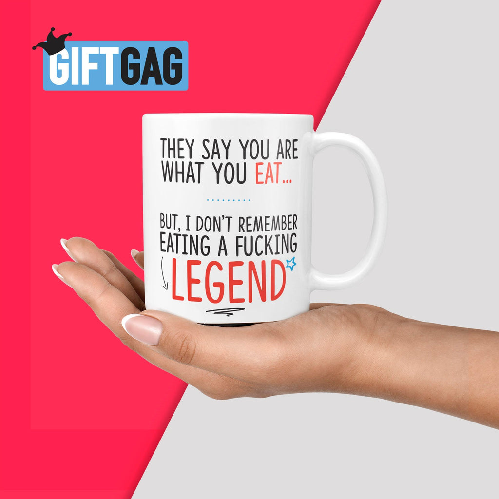 Funny Legend Mug - Father's Day Gift for Legends Presents for Birthday, Gifts for Him or Her, Friends Present, Office Mugs, Secret Santa Mug TeHe Gifts UK