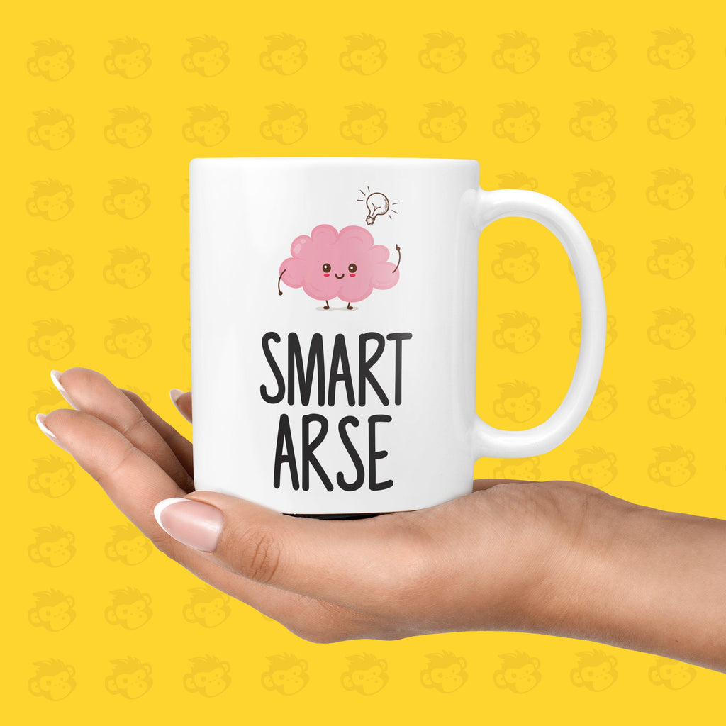Smart Arse Gift Mug - Brilliant & Rude Presents for Graduates, Student Gift Ideas, Well Done, Congratulations | TH-SMART-ARS TeHe Gifts UK