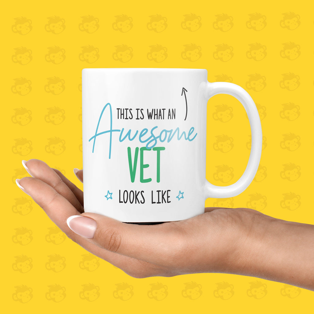 Funny & Awesome Thank You Gift Mug for Vet's | New Job, Vet Mugs, Animal Nursing Staff Present - TH-AWE-LOOK-Vet TeHe Gifts UK