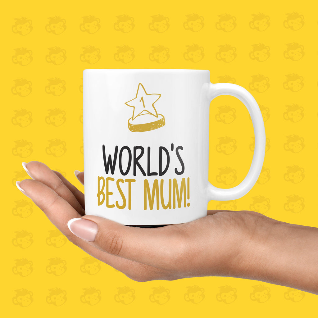 World's Best Mum Gift Mug | Mother's Day Gifts, Mum's Birthday Present, Mummy Mug, Gift Ideas for Her - TH-WORLD-BEST-Mum TeHe Gifts UK