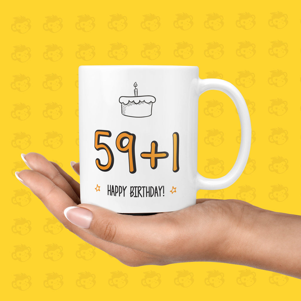 Funny 60th Birthday Gift Mug - Brilliant & Rude Presents for 60 Year Olds, Birthday Gifts for Him and Her  | TH-BDAY-60 TeHe Gifts UK