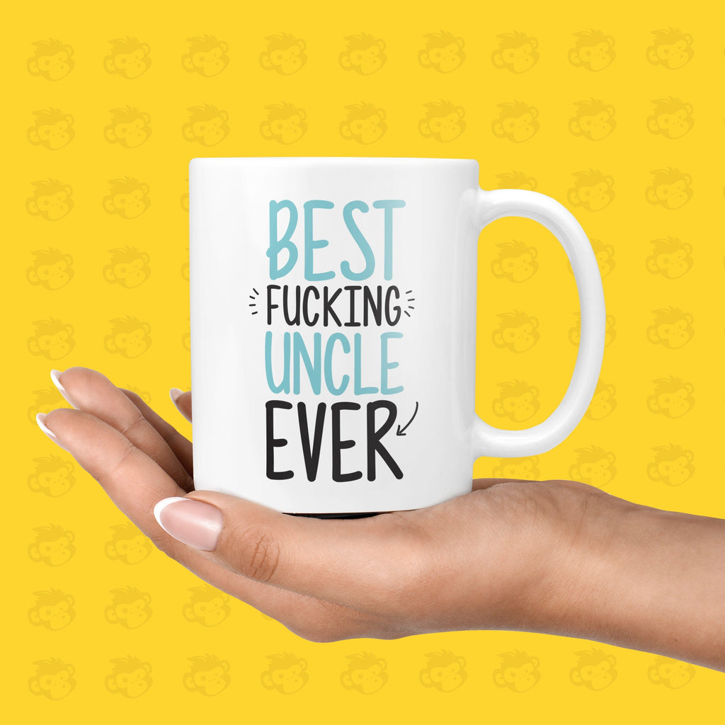 Best Fucking Uncle Ever Gift Mug - Funny & Rude Thank You Presents for Uncle's, Uncle Birthday | TH-BEST-UNC TeHe Gifts UK