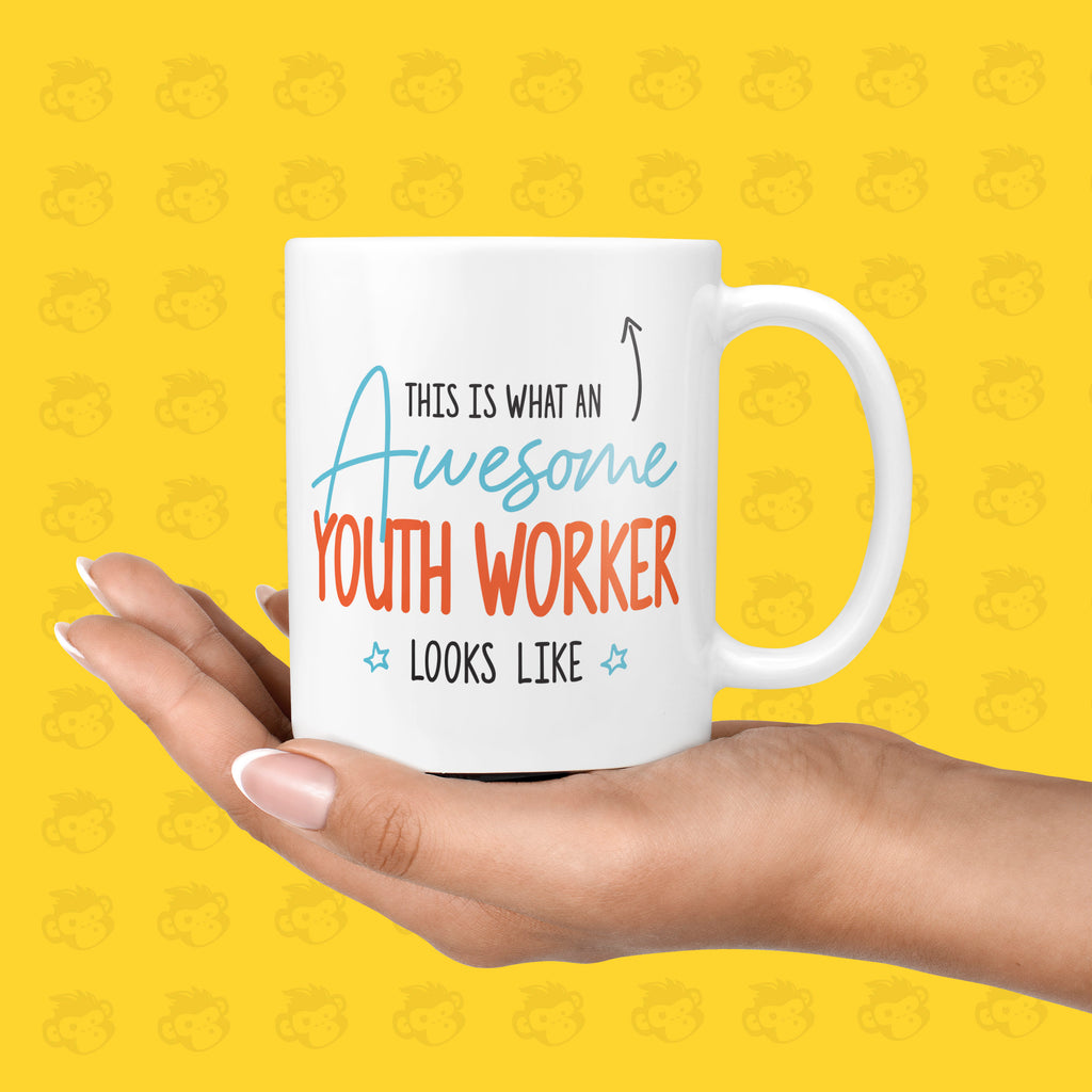 Funny & Awesome Thank You Gift Mug for a Youth Worker | New Job, Friend Mugs, Present, Birthday, Christmas, Promotion - TH-AWE-LOOK-Youth TeHe Gifts UK