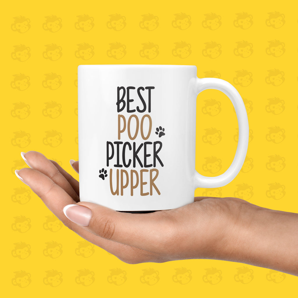 Thanks for Picking up my Shit Gift Mug - Funny Gifts from the Dog Birthday, Father's Day, Mother's Day | TH-BEST-POO TeHe Gifts UK